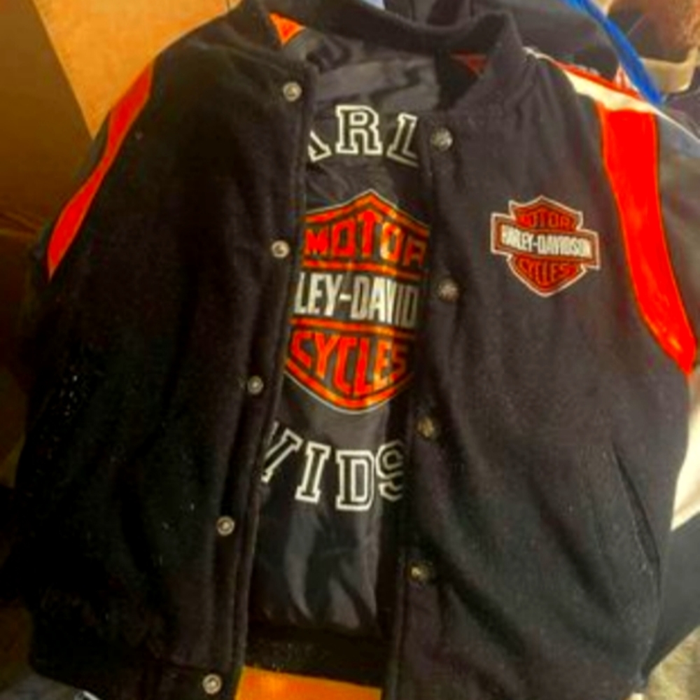 Kids Harley Davidson coat